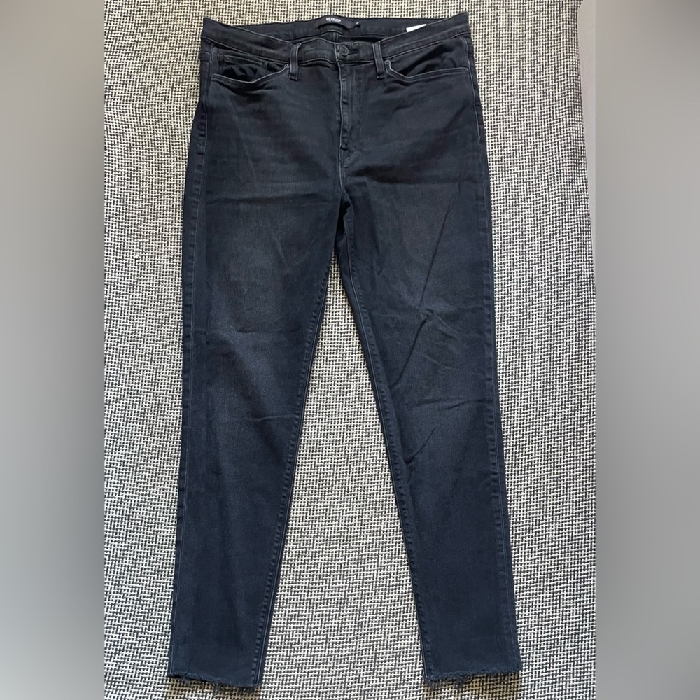 Hudson Barbara Super Skinny Jeans Dark Wash Denim